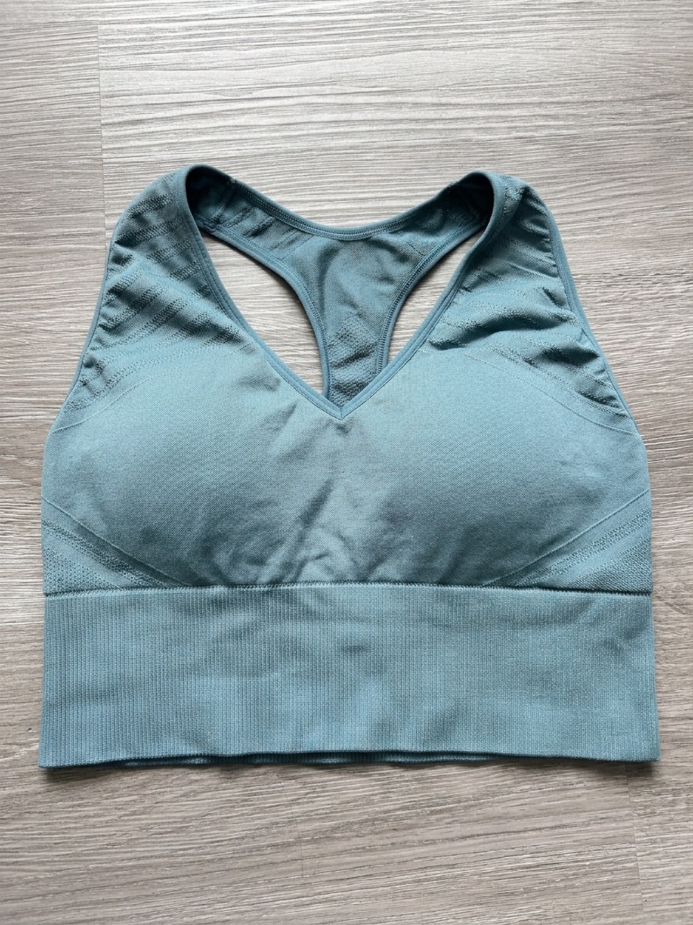 Victorias Secret Sport lightly lined teal sports bra- size L